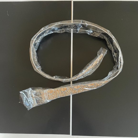 Belt with sequined design - Picture 7 of 8